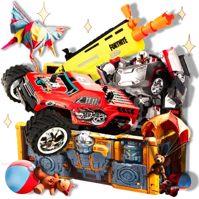 Коробка с игрушками